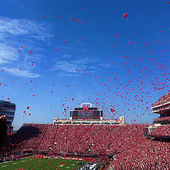 Husker Game Picture